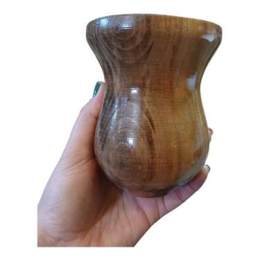 Imagem de Cuia Madeira Imbuia para Chimarrão Top Linha Premium - Multi Store Cen