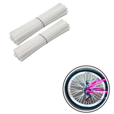 Imagem de Capa de Raios Protetora Bike Moto Bicicleta Cadeira De Rodas Canudo Co