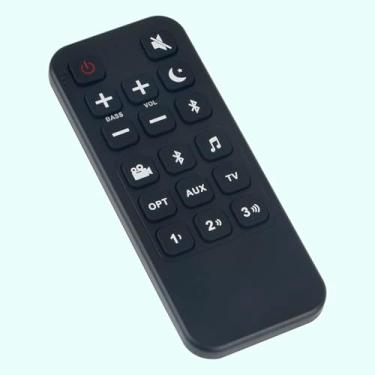 Imagem de RE6214-1 RE62141 Controle remoto de substituição, adequado para Polk Audio Signa SoundBar AM6214-A Signa S2, Signa S3, Signa S4, Signa S4D
