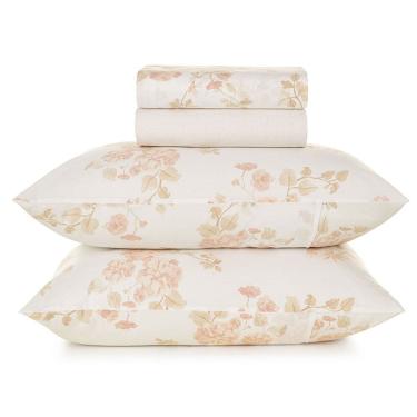 Imagem de Jogo De Lençol King 100% Algodão 4 Peças Thalia 160 Fios Karsten