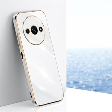 Imagem de Capa de revestimento para Xiaomi Redmi A3 A 3 XiaomiRedmiA3 CoqueSoft Silicone Protection Cute Ultra-fino Phone Cover, Branco, para Xiaomi Redmi A3