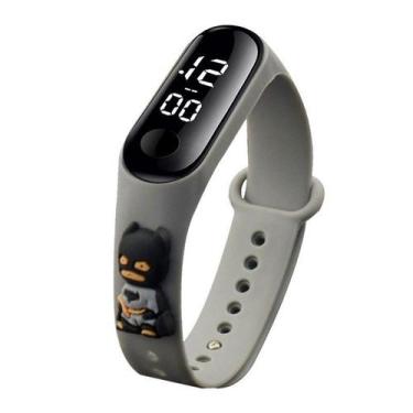 Imagem de Crianças Dos Desenhos Animados Relógio LED Digital Esportes De Pulso À