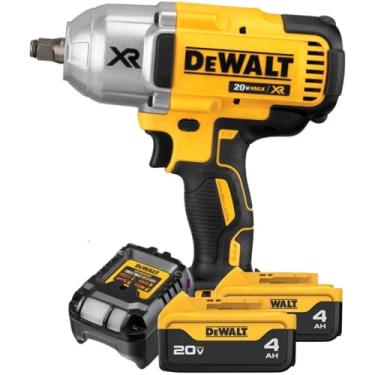 Imagem de DEWALT kit Chave de Impacto Dcf899 c/Duas Baterias 4AH e Carregador Bivolt