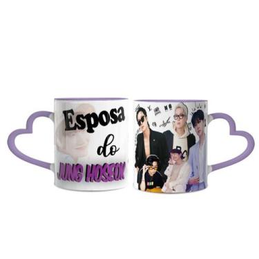 Imagem de Caneca BTS J- hope Esposa do Jung Hoseok - Lorraine Canecas, Lilás Cor