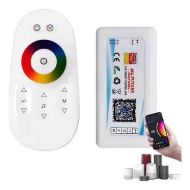 Imagem de Controlador Fita Led Wifi +rf Com Controle Alexa Google Home - Vital, 