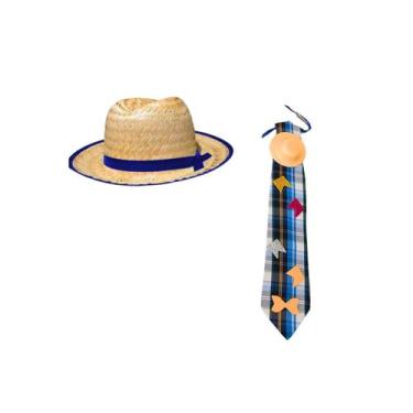 Imagem de Kit 1 chapéu italianinho e 1 gravata - Tok d' Casa, Sortidos