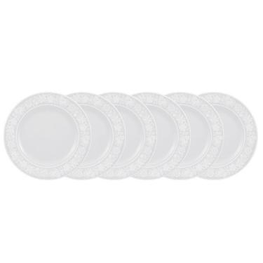 Imagem de Conjunto De Pratos Rasos 06 Peças Noiva Schmidt