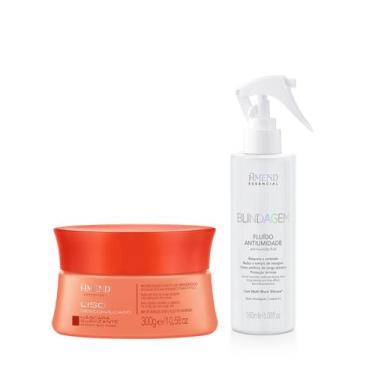 Imagem de Amend Expertise Liso Descomplicado Masc 300ml + Essencial Blindagem 18