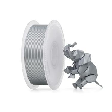 Imagem de Filamento 3d Bambu Lab Pla Básico 1kg 1,75mm Com Carretel Reutilizável Cor Prata 10102