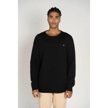 Imagem de Tricot Element Classic Preto-Preto-GG-Masculino