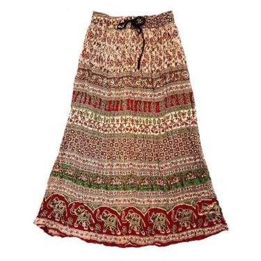 Imagem de Saia Indiana Longa Todos Os Tamanhos Varias Cores Confira - Neha, Lava