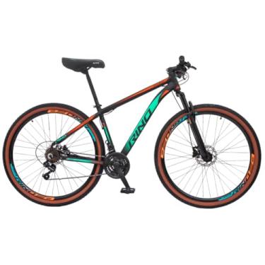 Imagem de Bicicleta 29 RINO Everest XR 21v Hidráulico Roler Cambios SH Faixa (Laranja/Verde, 17)
