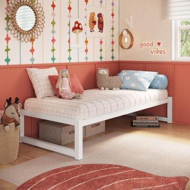 Imagem de Cama turca de Solteiro Éden box - Camas & Beliches, branco