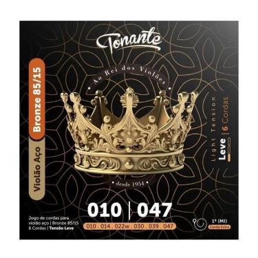 Imagem de Encord. 010 Aço Bronze 85 15 Tonante Violão