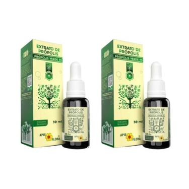 Imagem de Kit 2 Extrato de Própolis Verde 70% 30ml Alta Concentração Natural Sem