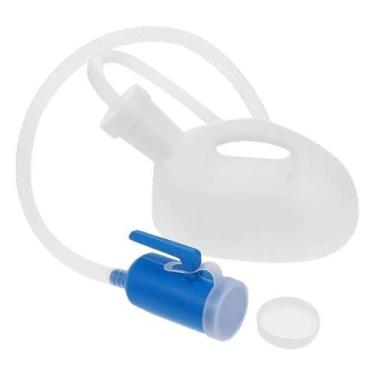 Imagem de Coletor De Urina Papagaio Plástico Com Mangueira Supermedy