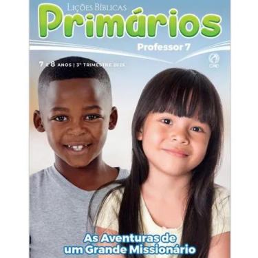 Imagem de Revista Lições Bíblica Primários Professor 3º Trimestre 2025 - CPAD