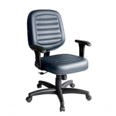 Imagem de Cadeira Diretor Para Escritório Linha Blenda Azul - DESIGN OFFICE MÓVE