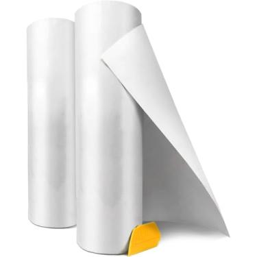 Imagem de VViViD 3M película protetora de farol extra-grande transparente à prova de arranhões, película de vinil de aplicação úmida de 15 polegadas x 48 polegadas rolo incluindo rodo de detalhe rígidoVViViD 2 rolls w/ detailer 3mclrheadlightfilm2rolls