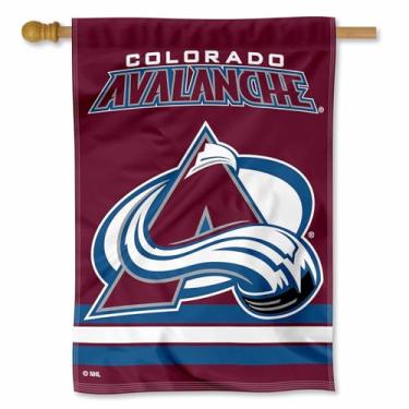 Imagem de Bandeira de casa Colorado Avalanche dupla face