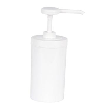 Imagem de Ｂｅｓｇａ Recipiente de 1000ml Garrafa de pressão de frutose Bomba de xarope de ketchup para cozinha Bar doméstico, 15 Cc