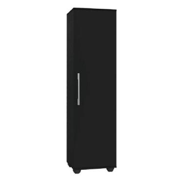 Imagem de Armário Multiuso Lavanderia Sofia Preto - J&A MÓVEIS