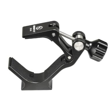 Imagem de Sunwayfoto Braçadeira de montagem binocular CC-10 com cauda de andorinha compatível com Arca e soquetes de 1/10.2 cm / 3/20.3 cm