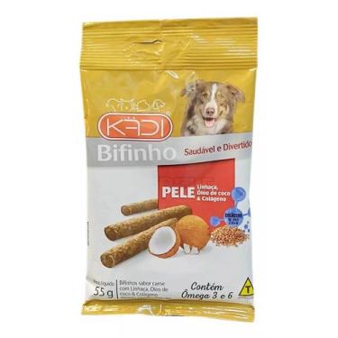 Imagem de Bifinho P/ Cachorro Funcional Pele 55g Colageno - kadi
