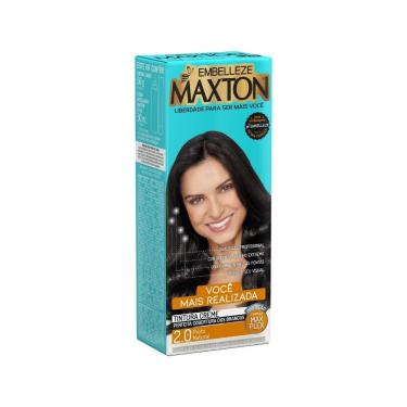 Imagem de Tintura Creme Maxton Preto Natural 2.0