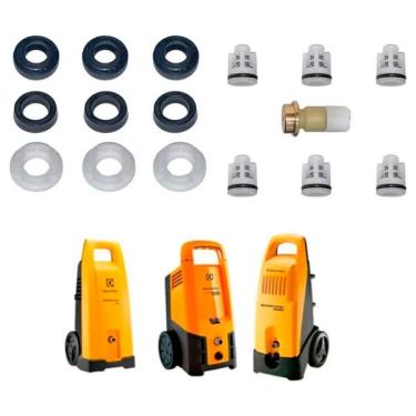 Imagem de Kit De Reparos Lavadora Electrolux Ews10 Uws10 Com Valvulas