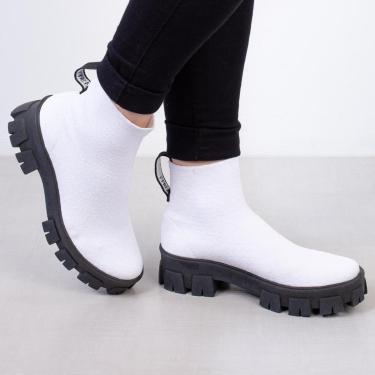 Imagem de Bota de malha feminina tratorada 206-Feminino