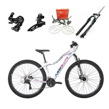 Imagem de Bicicleta Aro 29 Absolute Hera Feminina 24v Shimano K7 Freio Hidráulico Garfo com Trava...