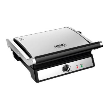 Imagem de Grill Sanduicheira Elétrico Arno GGRA Inox - 220V, 220V