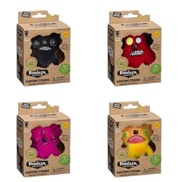 Imagem de Fuggler Bonecos de peido, 4 estilos para colecionar, boneco de peido ativado por movimento, brinquedo colecionável, a partir de 6 anos