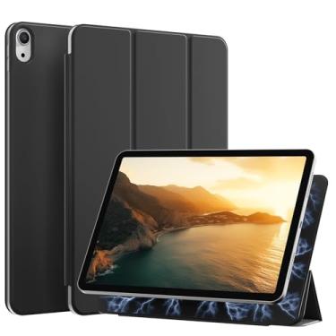 Imagem de KENKE Capa magnética para iPad (A16) 11ª geração 11 polegadas 2025/iPad 10ª geração 10,9 polegadas 2022, acessório supermagnético, capa fina e leve com suporte de três dobras com despertar/hibernar