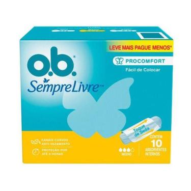 Imagem de Absorvente Interno Dia e Noite O.B. Original - 10 Unidades, 10 unidade