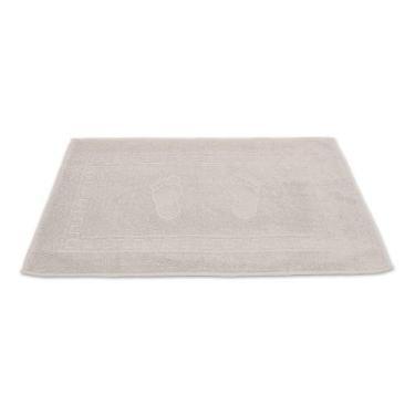Imagem de Toalha de Piso Buettner Pezinhos 100% Algodão - 45x70cm, Bege 8084