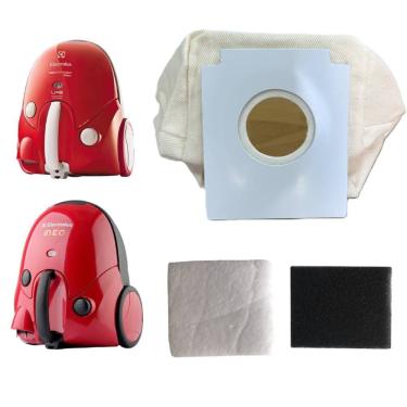 Imagem de Saco Reutilizável Para Aspirador Electrolux Neo + FIltros