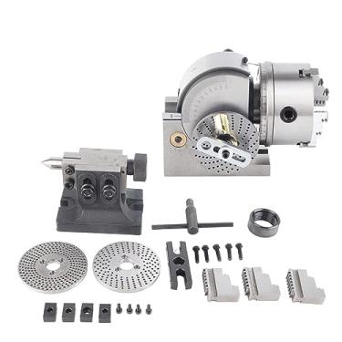 Imagem de Divisão Placa, BS-0 Cabeça Dividida 3 Mandíbula 5 Polegadas Placa Divisória de Tailista de 5 Polegadas, Centro de Indexação Semi-universal para, Slot, Dente, Acessórios de Fábrica