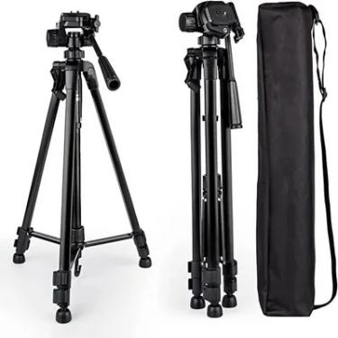 Imagem de Tripé Universal Câmera Fotográfico, Profissional, 1.80M - Shop35