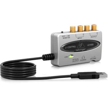 Imagem de Interface De Áudio Behringer, USB, 2 Canais - UCA202