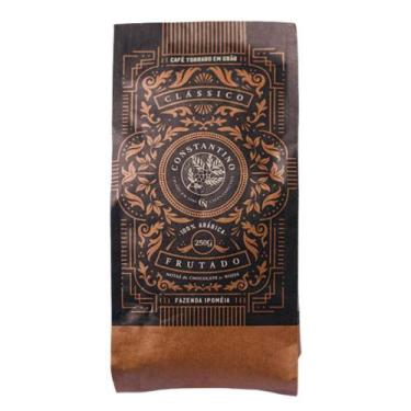 Imagem de Café em Grão Constantino 250g - Aroma e Sabor Intensos - Café Constant