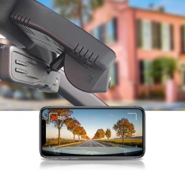 Imagem de Fitcamx Câmera veicular 4K adequada para Cadillac XT4 2024 2025 (HD2-6626) esporte premium de luxo, visual OEM integrado, vídeo UHD 2160p, WiFi e aplicativo integrados, gravação em loop, sensor G