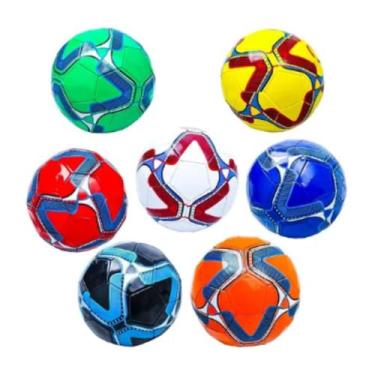 Imagem de Bola Futebol Infantil Colorida Futsal Campo Sortida N 5 - Toys Ball