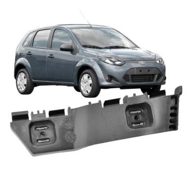 Imagem de Carrinho Guia Suporte Parachoque dianteiro Fiesta 2011 12 13 2014 FORD