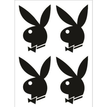 Imagem de Kit com 5 cartelas tatuagem Temporária Coelhinhos - Sex Atacado RJ