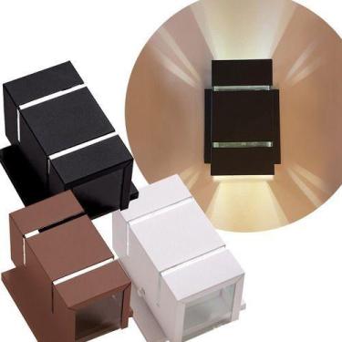 Imagem de Kit 15 Arandelas 2 Foco 2 Friso C/base Externa Parede Ar1512 - IDEALLU