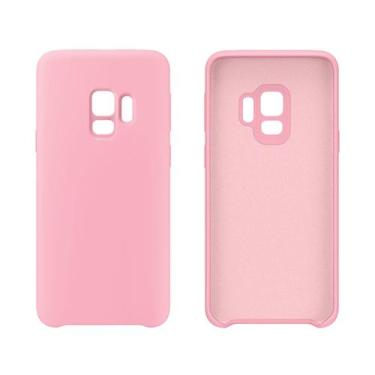 Imagem de Capa Capinha em Silicone para Galaxy S9 Cover - GCM, Rosa Chiclete