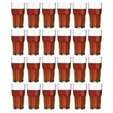 Imagem de Copo Redondo Bristol Vidro Transparente 410ml Nadir - 24Un - NADIR FIG