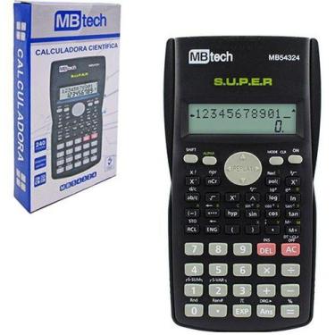 Imagem de Calculadora Cientifica 10 Digitos com Capa 16x8cm - Royal Eletronic
